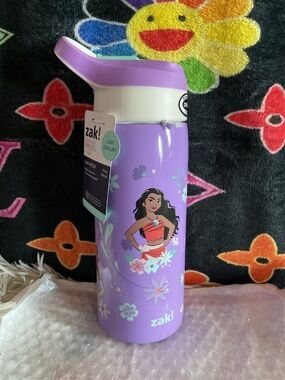 Zak! Kids Lavender Moana Stainless Water Bottle